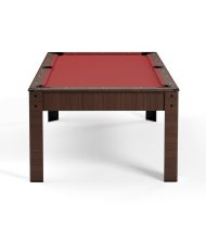 Billard américain convertible 226 x 126 x 80 cm - Ambiance Chêne