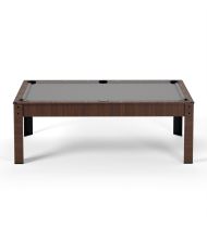 Billard américain convertible 226 x 126 x 80 cm - Ambiance Chêne