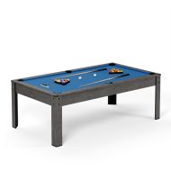 Billard américain convertible 206 x 116 x 80 cm - Harmony Gris