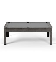 Billard américain convertible 206 x 116 x 80 cm - Harmony Gris