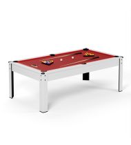 Billard américain convertible 206 x 116 x 80 cm - Harmony Ivoire