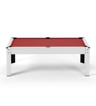 Billard américain convertible 206 x 116 x 80 cm - Harmony Ivoire