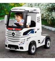 Voiture électrique pour enfant Mercedes Actros camion électrique enfant  télécommande parentale - Quadexpress