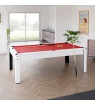 Billard américain convertible 206 x 116 x 80 cm - Harmony Ivoire