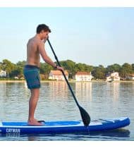 Pack Stand Up Paddle gonflable Cayman 10' - Simple Paddle
