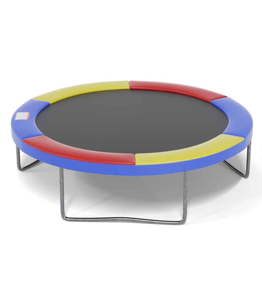 Mousse de protection de ressorts pour trampoline 8 Ft - Rouge Jaune Bleu