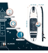 Pack Stand Up Paddle Alakaï 10'8 - Simple Paddle