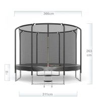 Trampoline Semi-Pro 12 Ft / 366 cm
