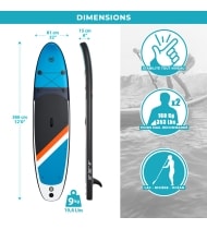 Pack Stand Up Paddle gonflable Double 12' - Two