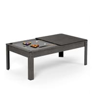 Billard américain convertible 206 x 116 x 80 cm - Harmony Gris