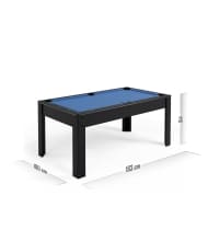 Billard américain 183 x 102 cm - Alliance Noir