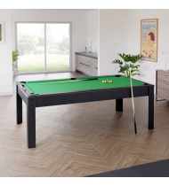 Billard américain Set Complet 206 x 116 x 80 cm - Harmony Noir