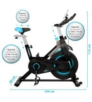 Vélo Spinning SPINNER - Inertie 6Kg