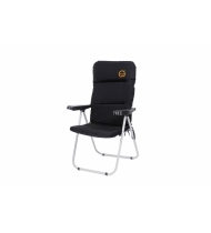 Fauteuil de camping confort pliable - O'Camp - Multipositions - Dimensions : 70 x 62 x 105 cm