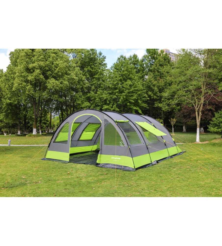 Tente de camping familiale 6 places - Kingcamp - Modèle Venezia - Dimensions : 525 x 410 x 200 cm