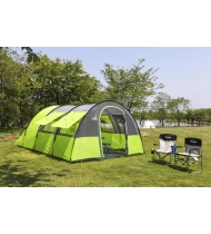 Tente de camping familiale 4 places - Kingcamp - Modèle Sorrente - Dimensions : 480 x 340 x 200 cm