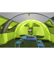 Tente de camping familiale 4 places - Kingcamp - Modèle Sorrente - Dimensions : 480 x 340 x 200 cm