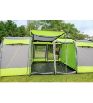 Tente de camping familiale 8 places - Kingcamp - Modèle Verona - Dimensions : 700 x 310 cm