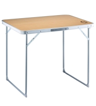 Table de camping pliable 4 places - O'Camp - Forme valise - Dimensions : 80 x 60 x 70 cm