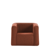 Fauteuil gonflable Terracotta - Intérieur et extérieur - Couleur Terracotta