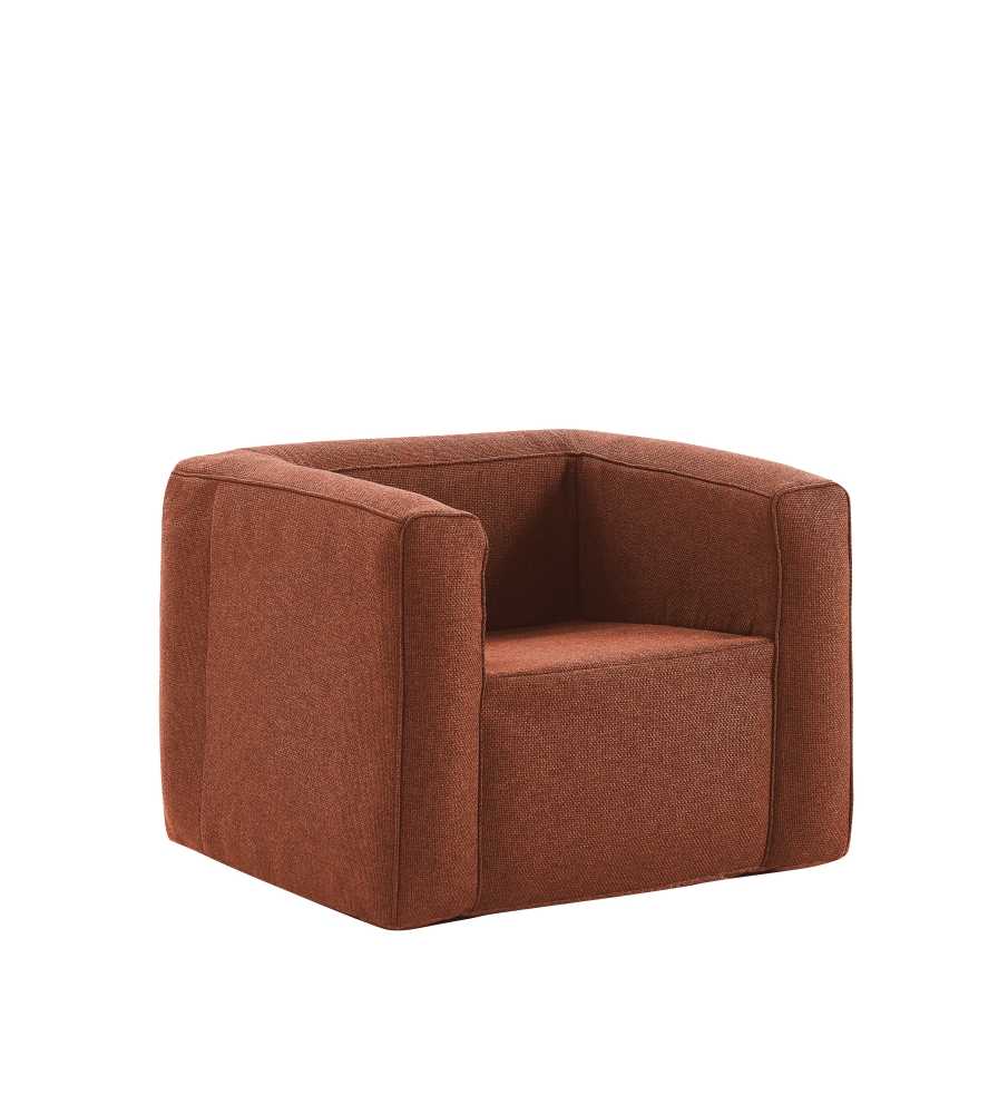 Fauteuil gonflable Terracotta - Intérieur et extérieur - Couleur Terracotta