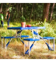 Table de pic nic 4 personnes avec banc