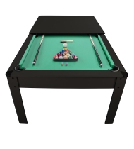 Billard américain convertible 183 x 102 cm - Alliance Noir