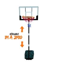 Panier de basket 1.00m a 2.10m - Brooklyn