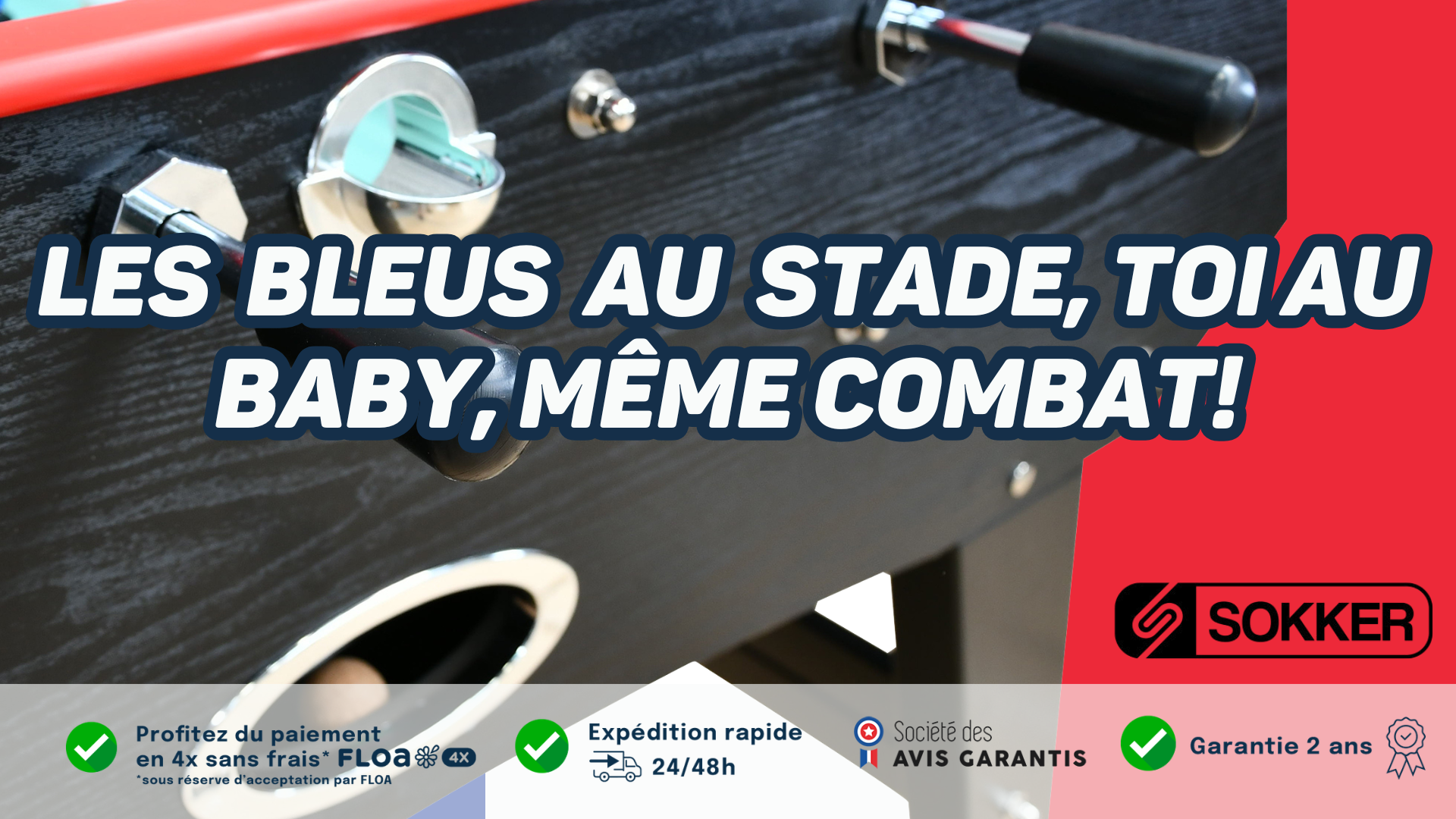Baby-Foot - rapport qualité -prix imbattable